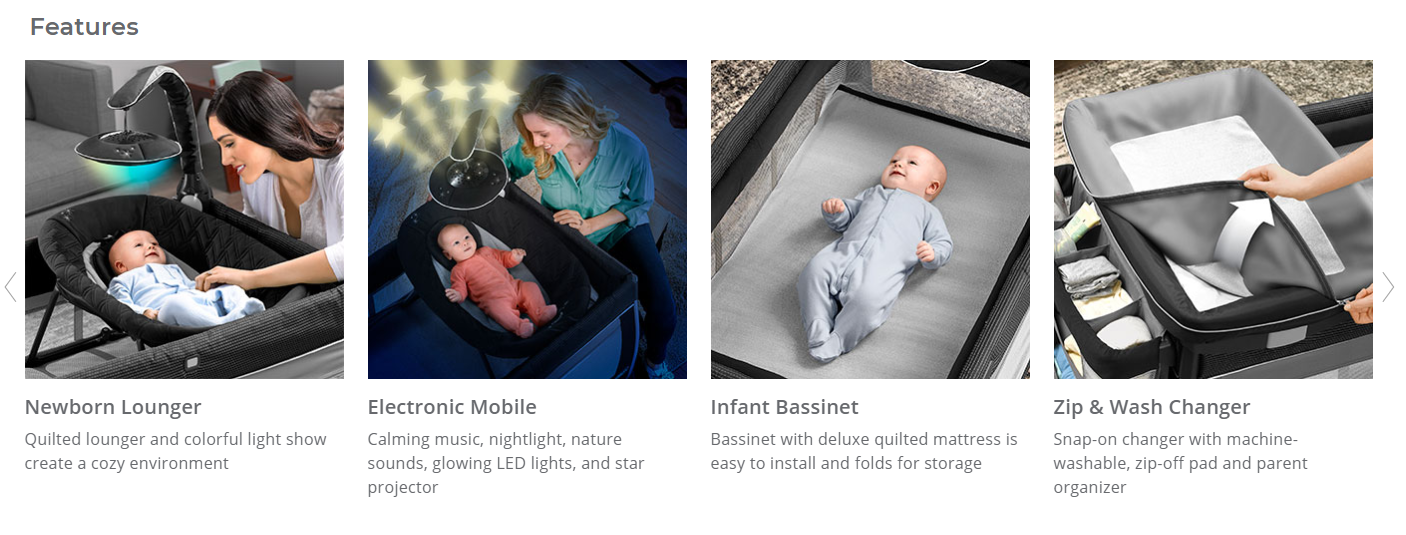 lullaby glow playard